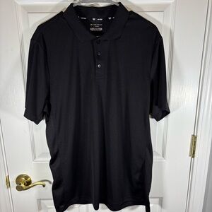 Tek Gear Men’s Polo Golf Shirt Size L Black